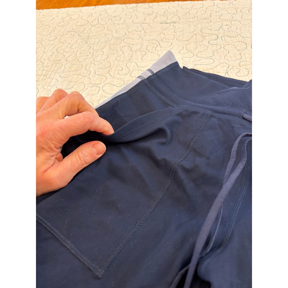 Free People Movement Midnight Navy Colorblock Jogger Pants Size Medium - Picture 3 of 8